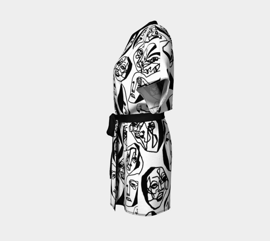 7 FACES OF CURSE KIMONO WHITE preview #2