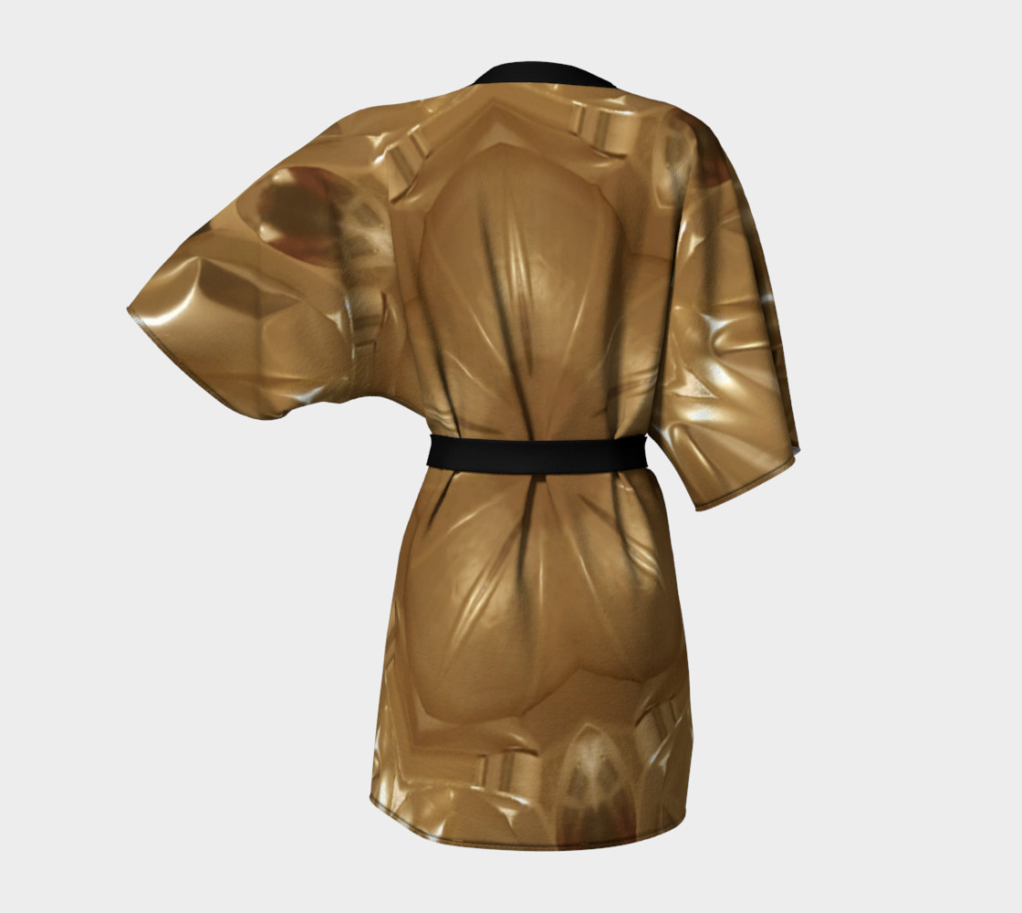 Aperçu de Elegant Gold Brown Shimmering Star #4