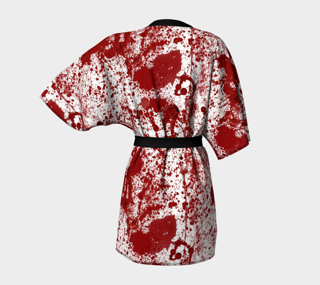 Bloody Crime Scene Kimono preview #4