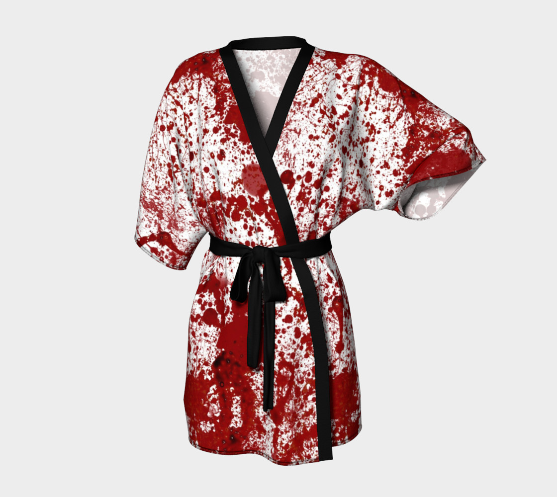 Bloody Crime Scene Kimono preview #1