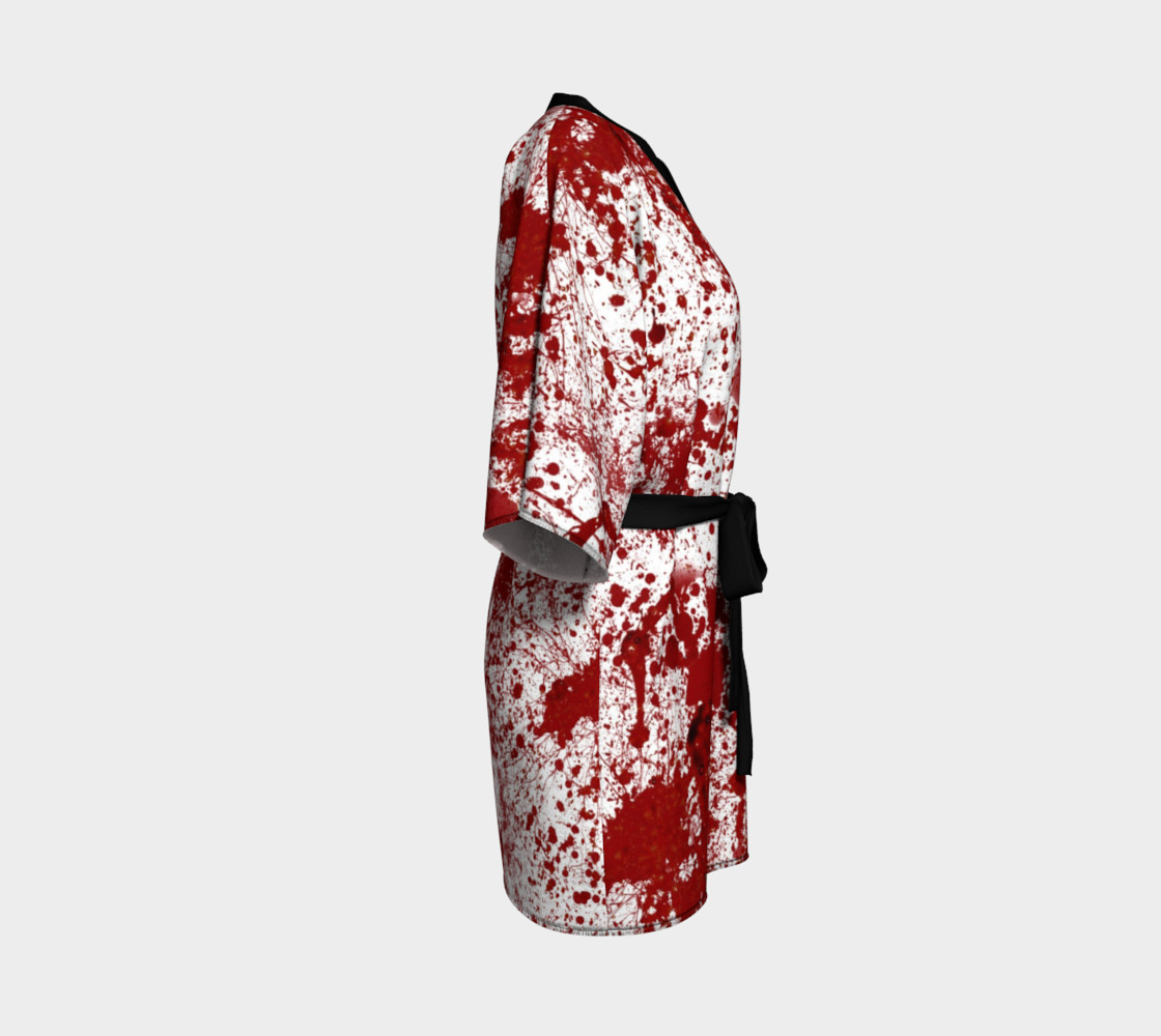 Bloody Crime Scene Kimono preview #3