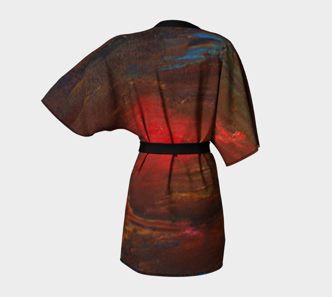 Crimson Ocean Kimono preview #4