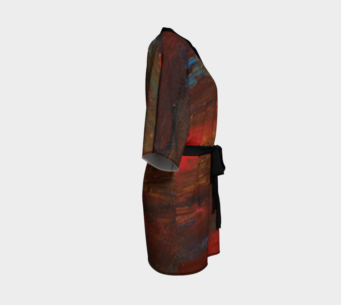 Crimson Ocean Kimono preview #3