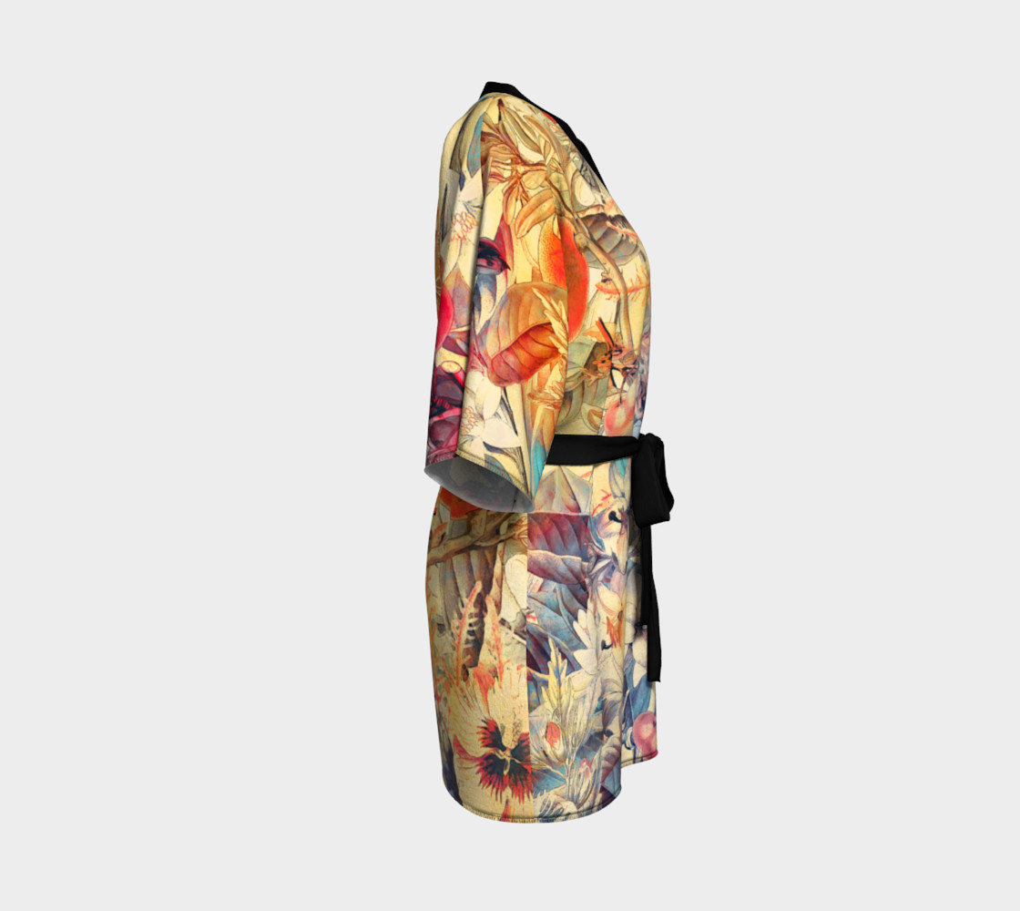 kimono robe flowers pastel preview #3
