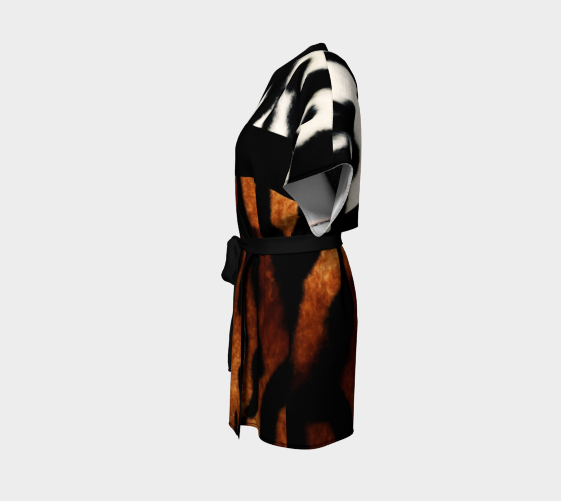 Tiger Fur Kimono Robe by GearX preview #2