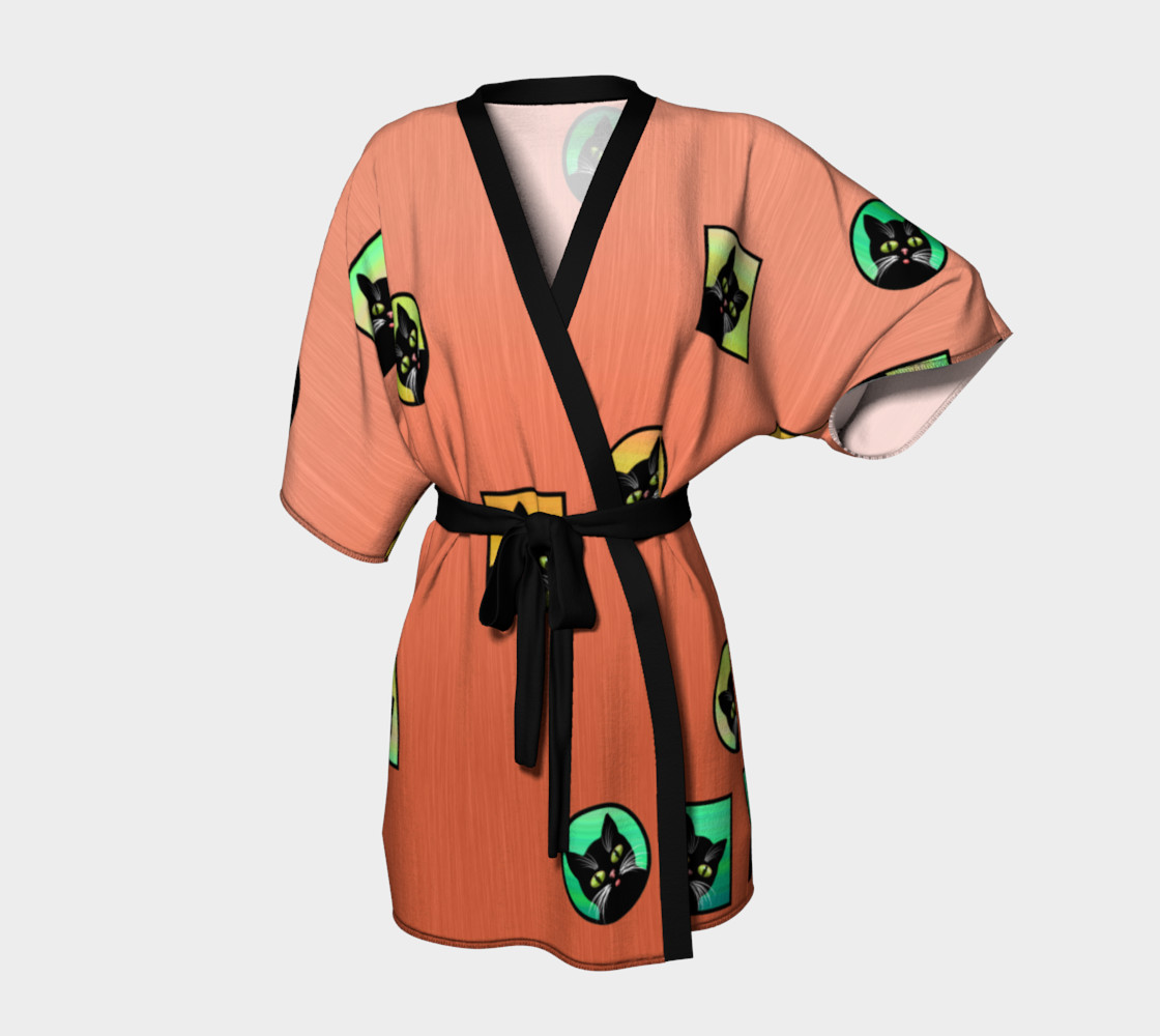 Window Kitties Peach Kimono preview #1