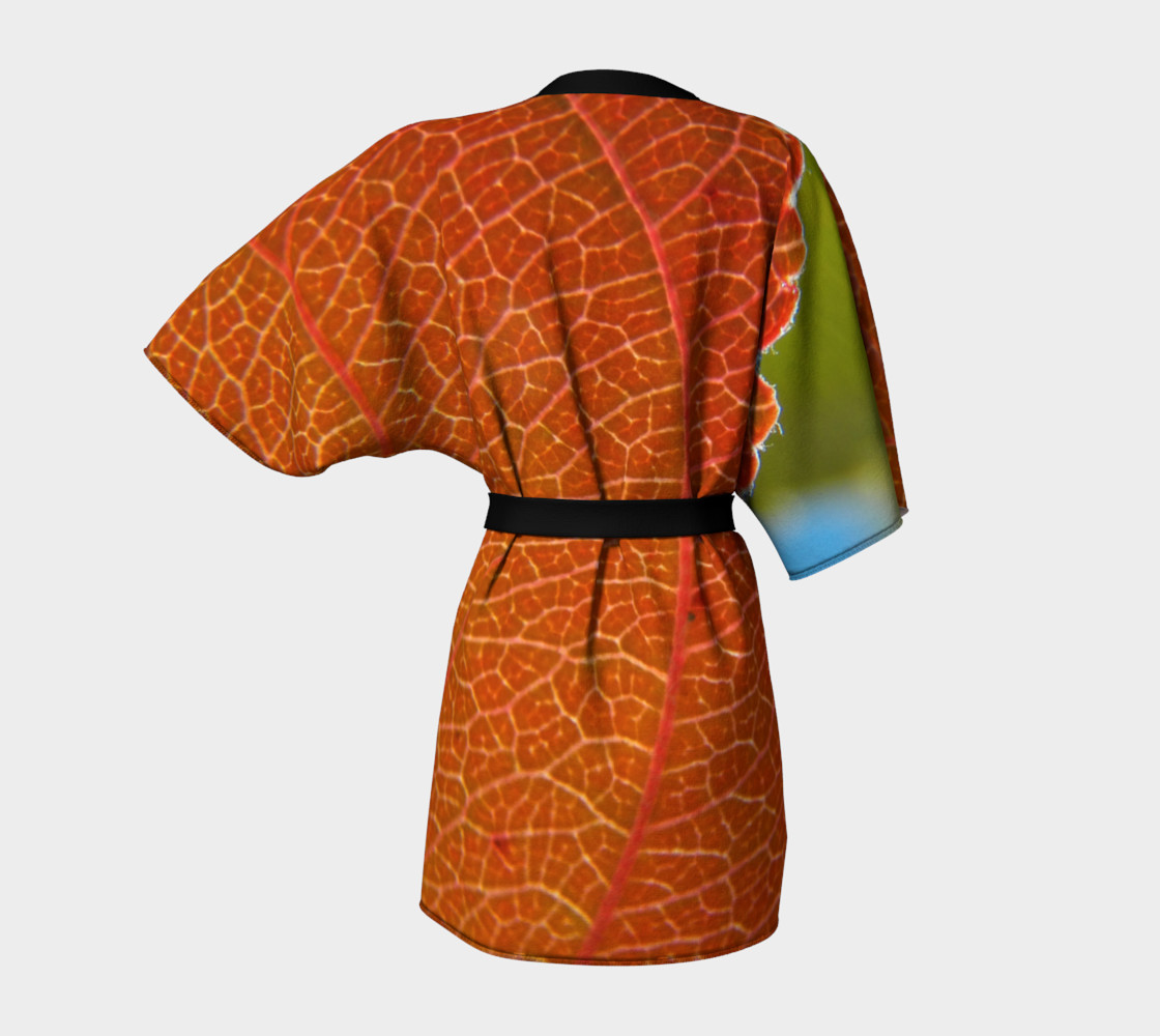 Aperçu de Crab Apple Leaf Kimono #4