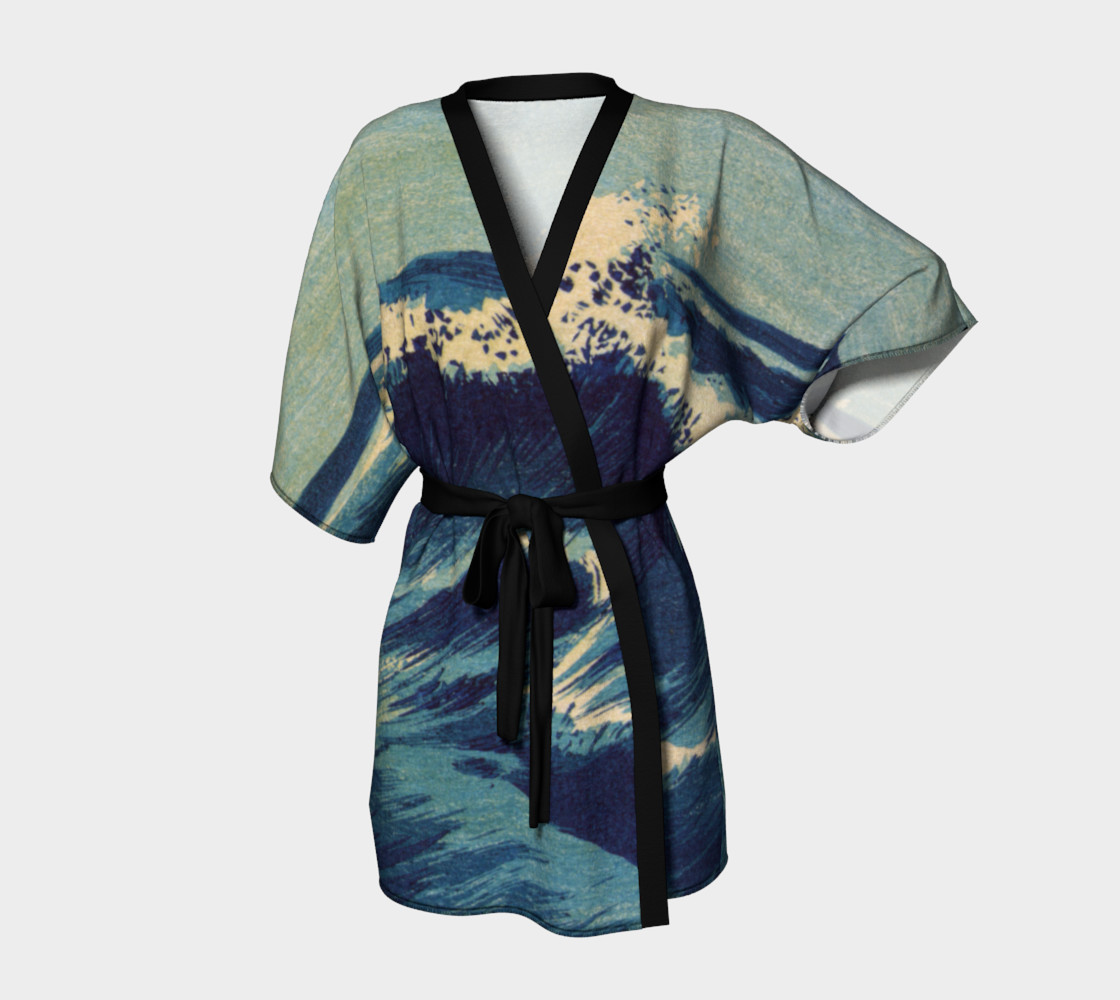 Japanese Print - Wave - C - Hatō zu - Uehara, Konen - Wave C-1 preview #1