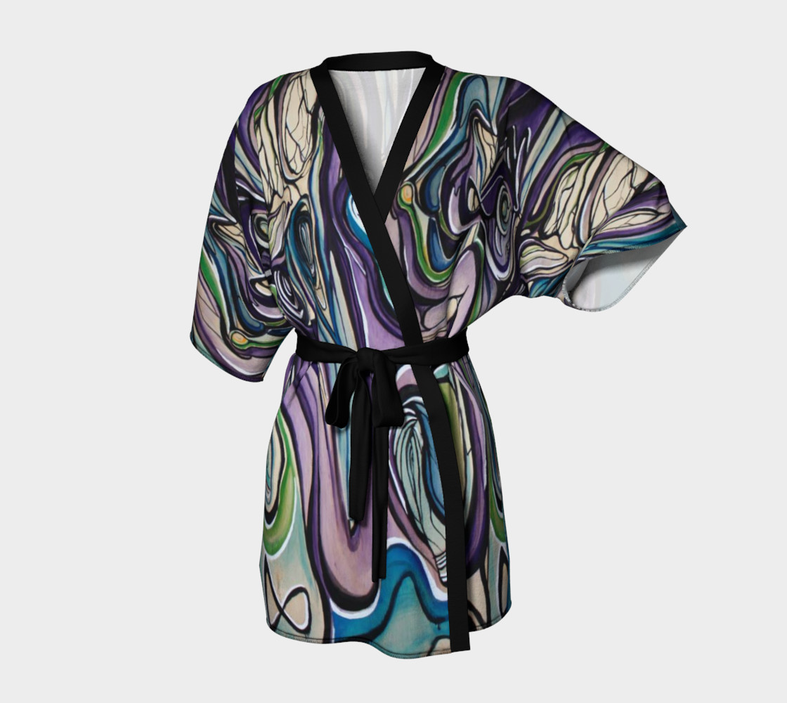 Purple Flow Dressing Robe preview #1