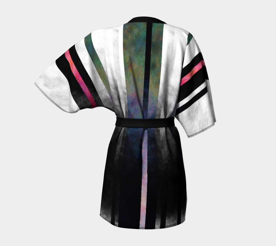 Fade Stripe Kimono 2 preview #4