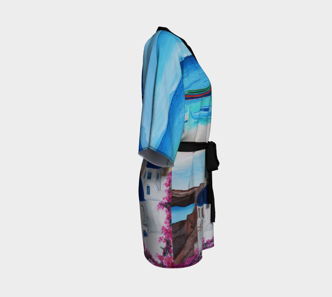 Greece Kimono Robe preview #3