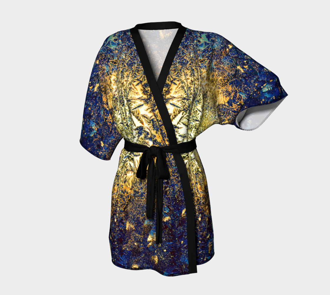 Golden ice, Kimono Robe by Emese Horvath | Shop | Art of Where