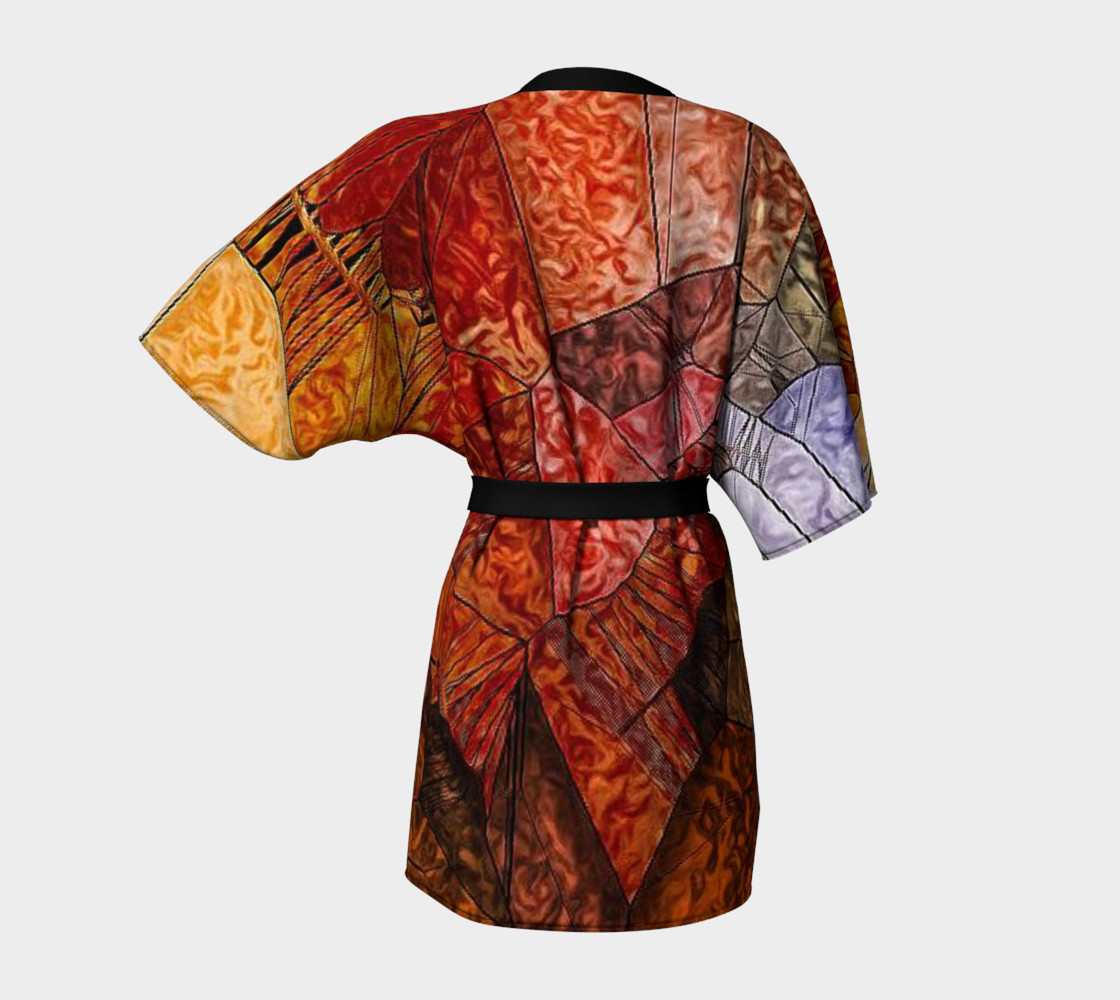 kimono robe cover up preview #4