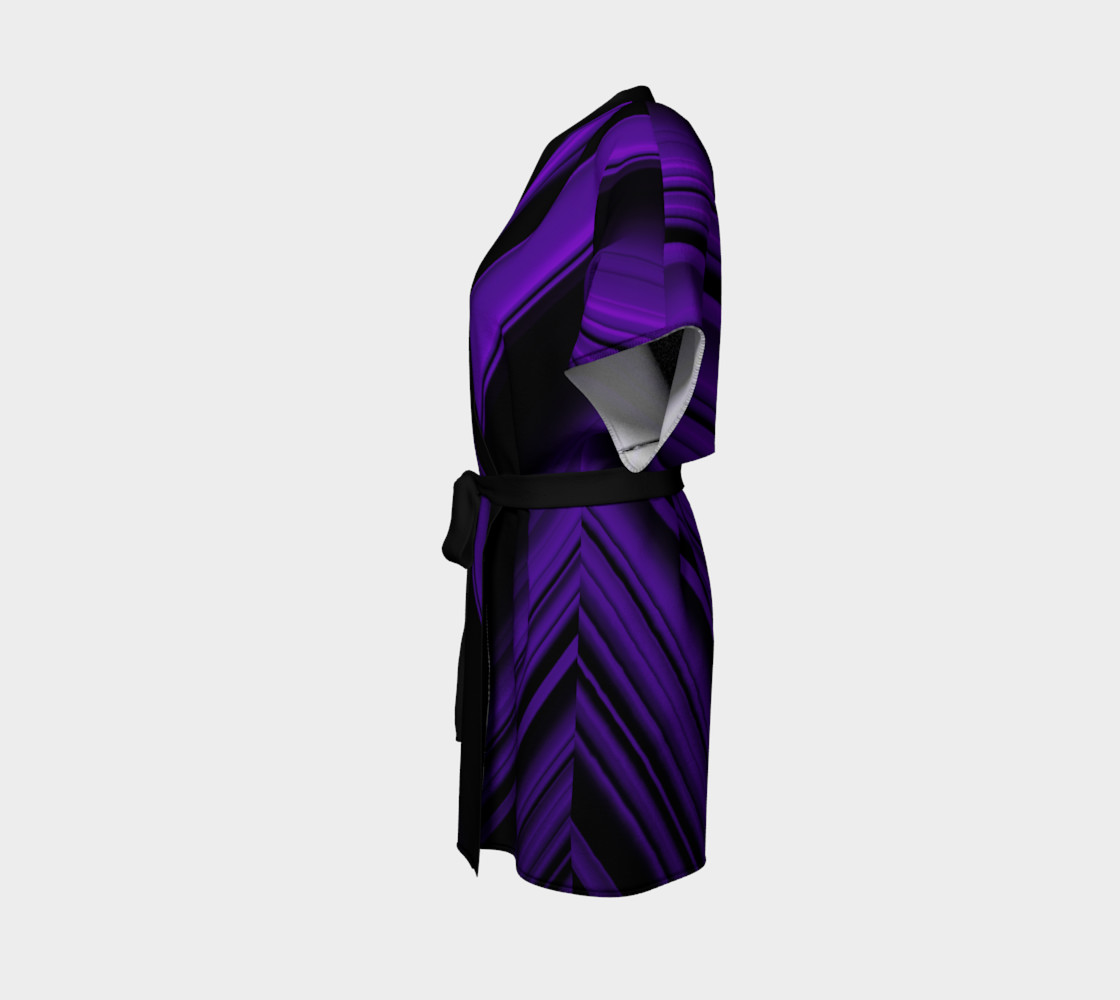 Deep Purple/Black Diagonal Stripes preview #2