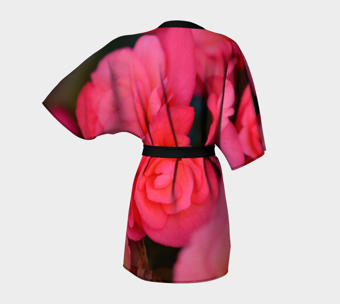 Fall Rose Kimono Robe preview #4