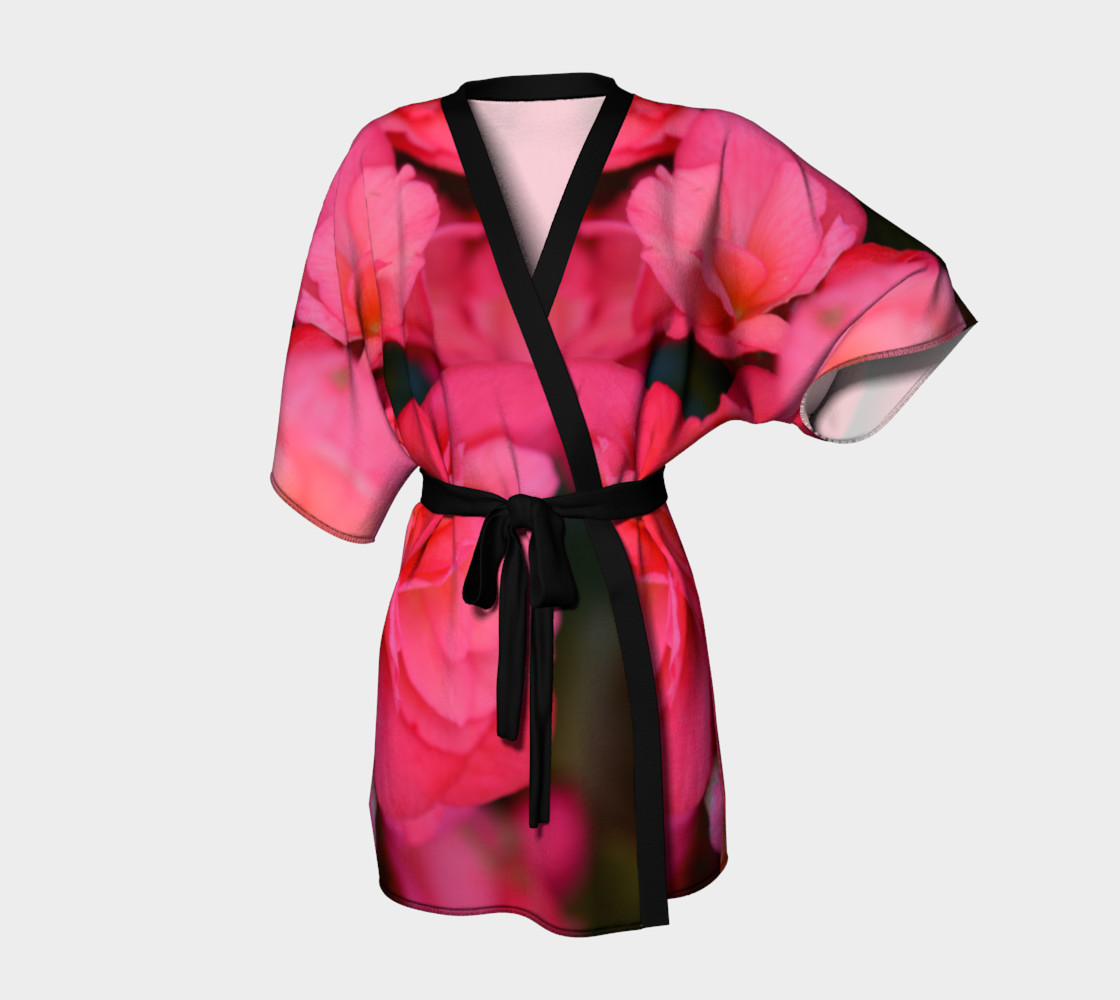 Fall Rose Kimono Robe preview #1