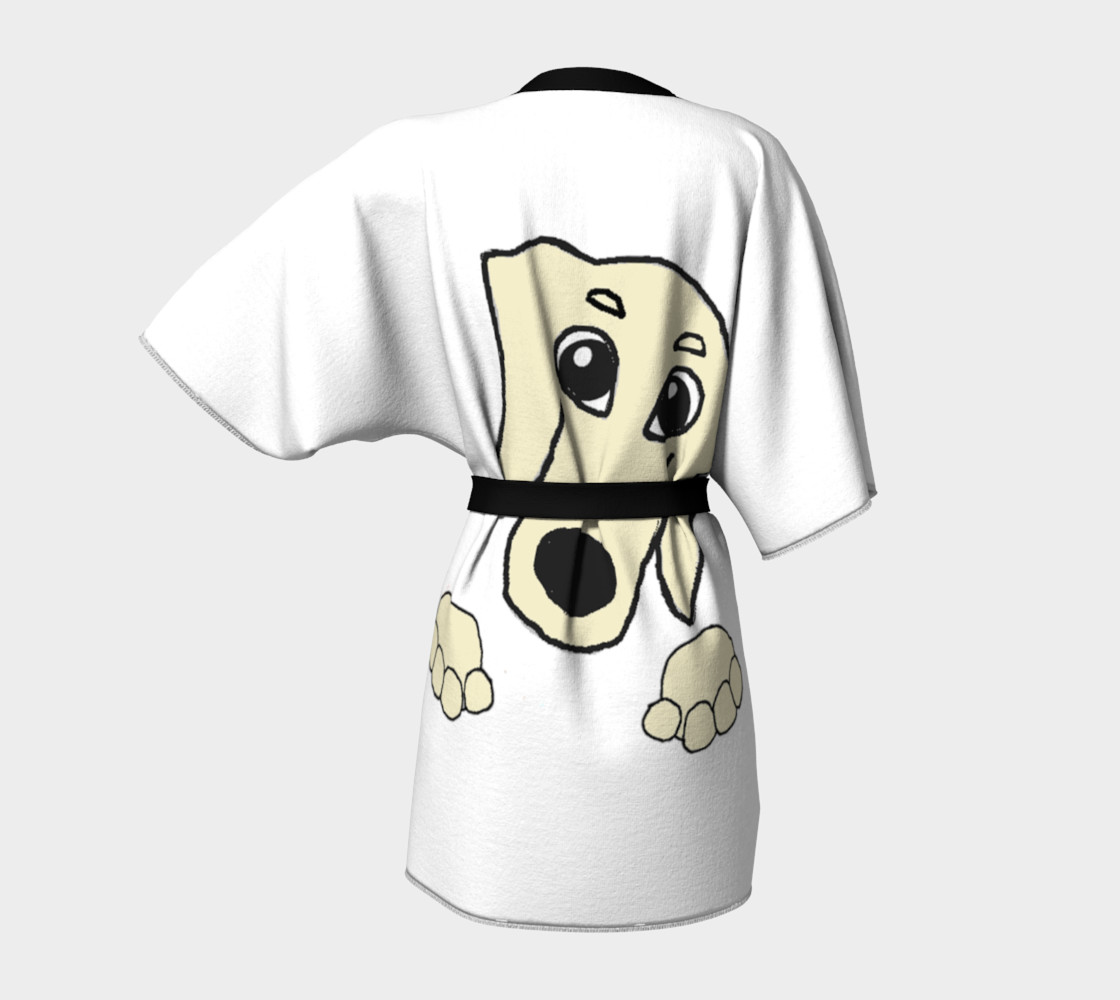 dachshund peeking cream preview #4