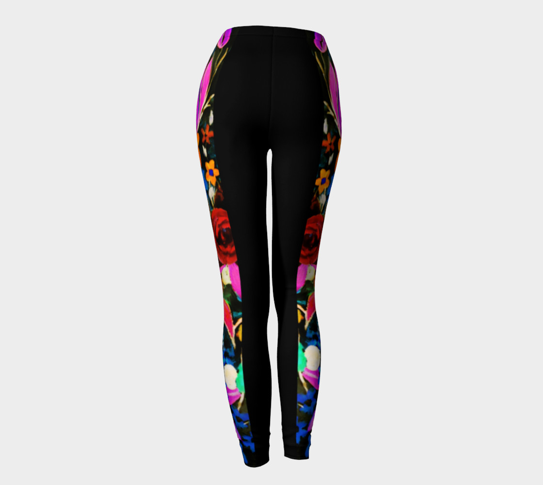 Bohemian Night Garden Leggings preview #4