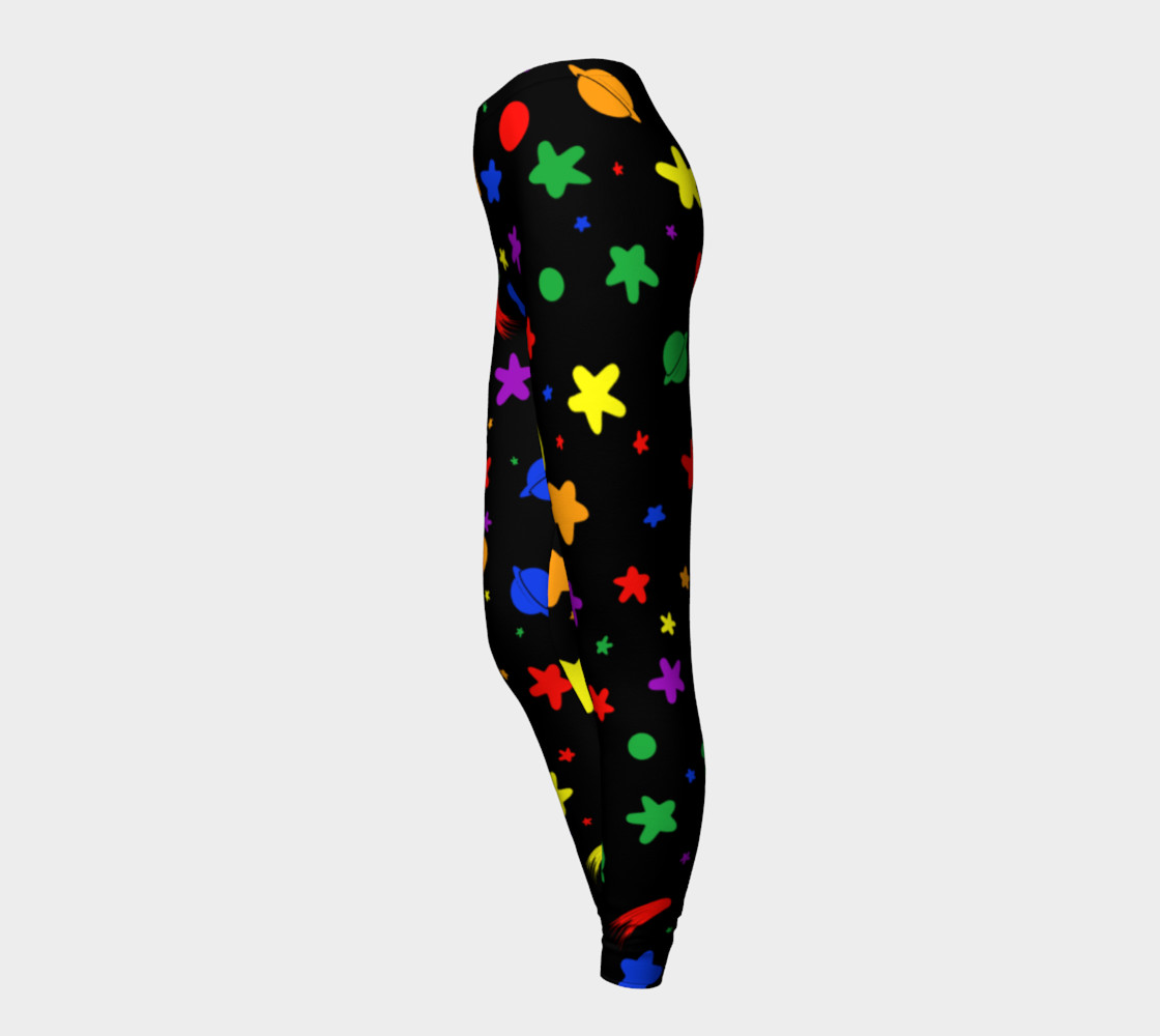 Rainbow star tights preview #3