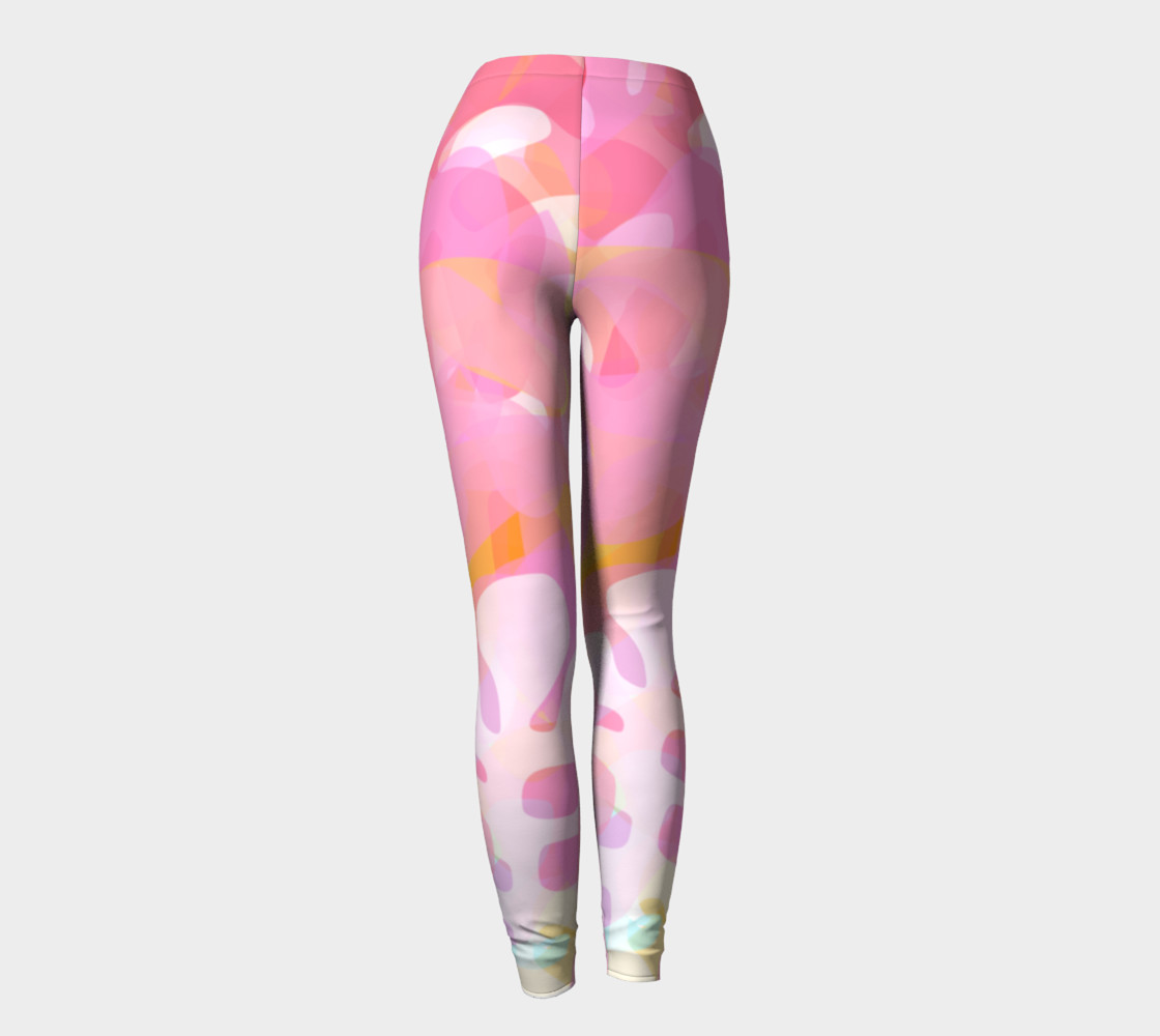 Abstract Garden Leggings preview #4