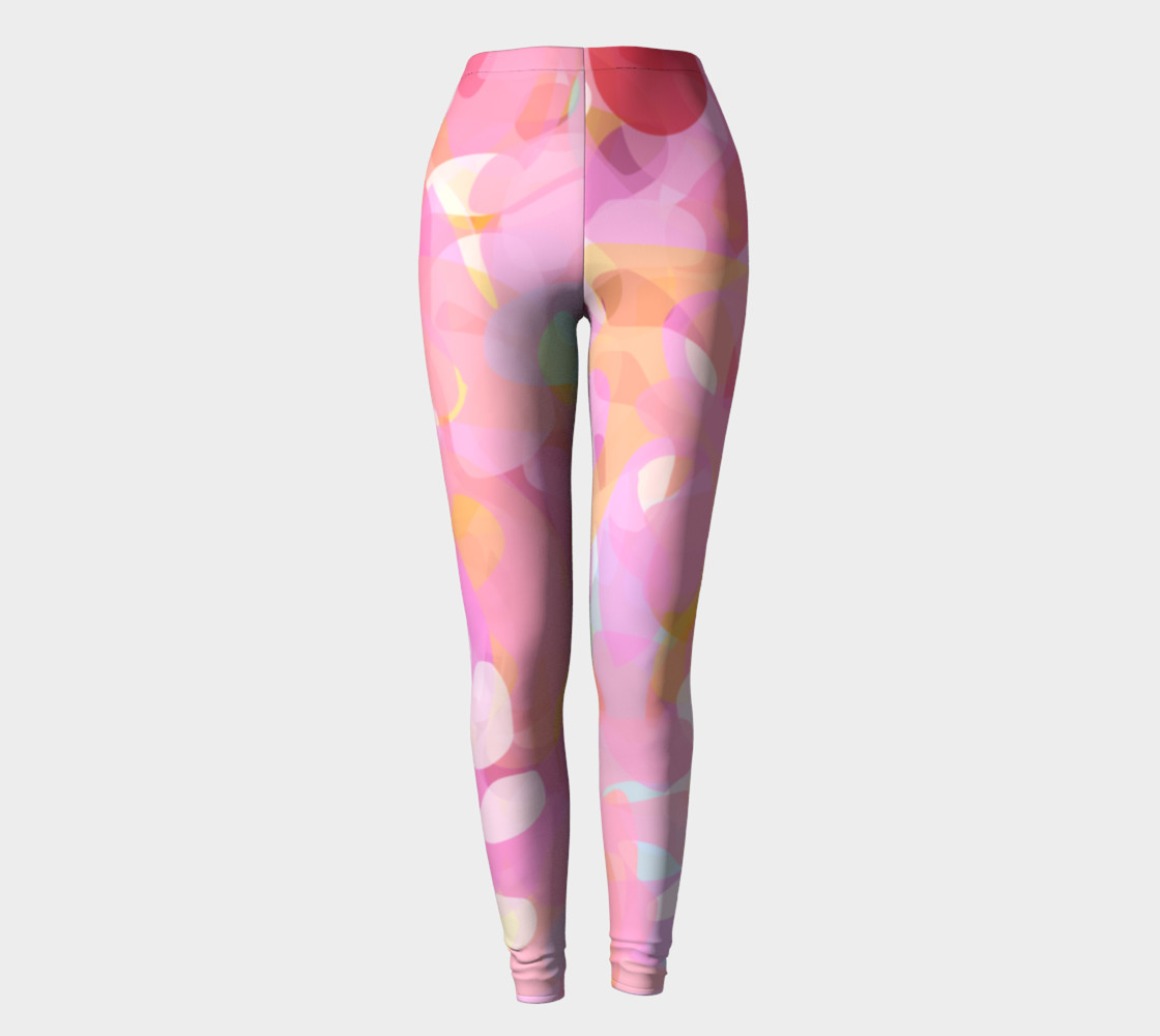 Abstract Garden Leggings preview #2