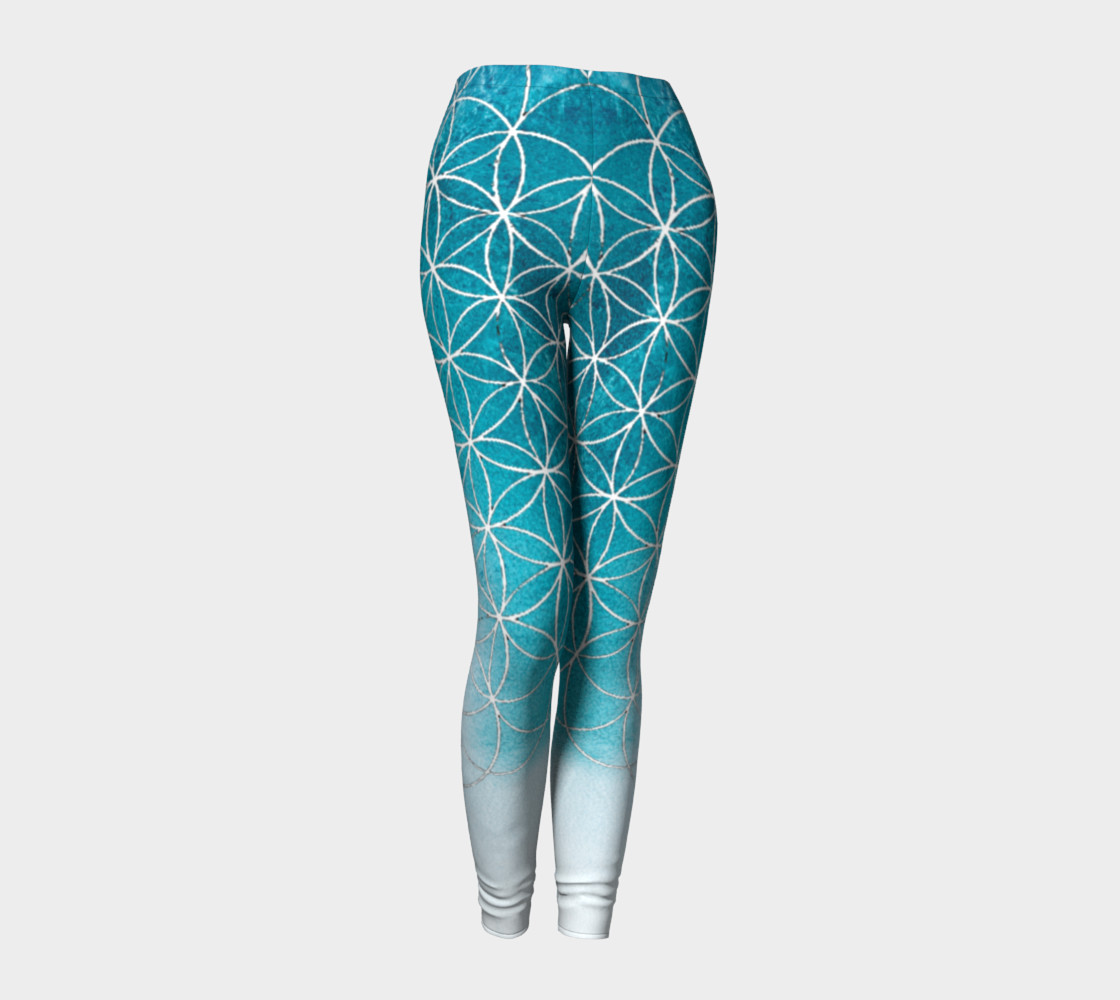 Flower of Life Blue Gradient preview #1