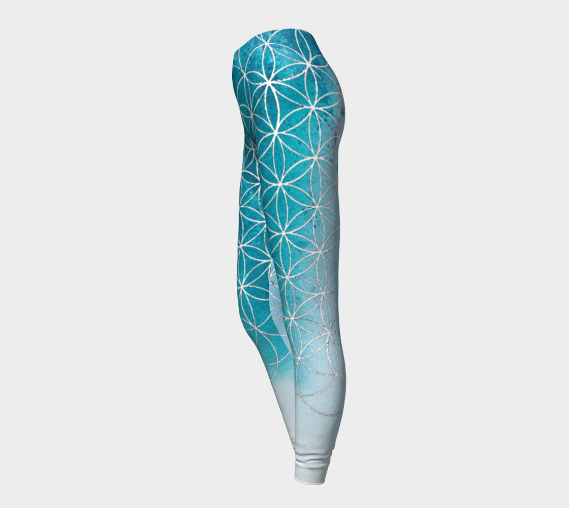 Flower of Life Blue Gradient preview #3