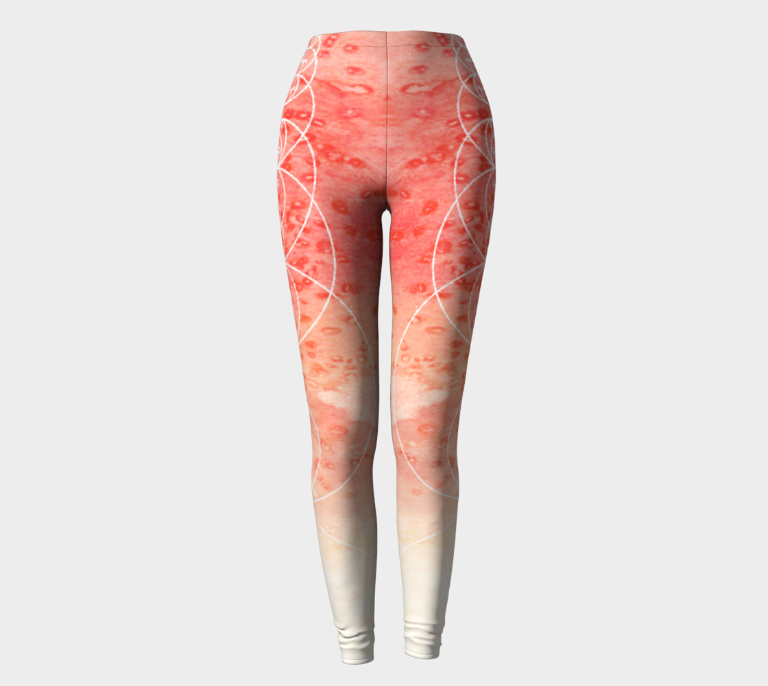 Peach Watercolor Sacred Geometry preview #2