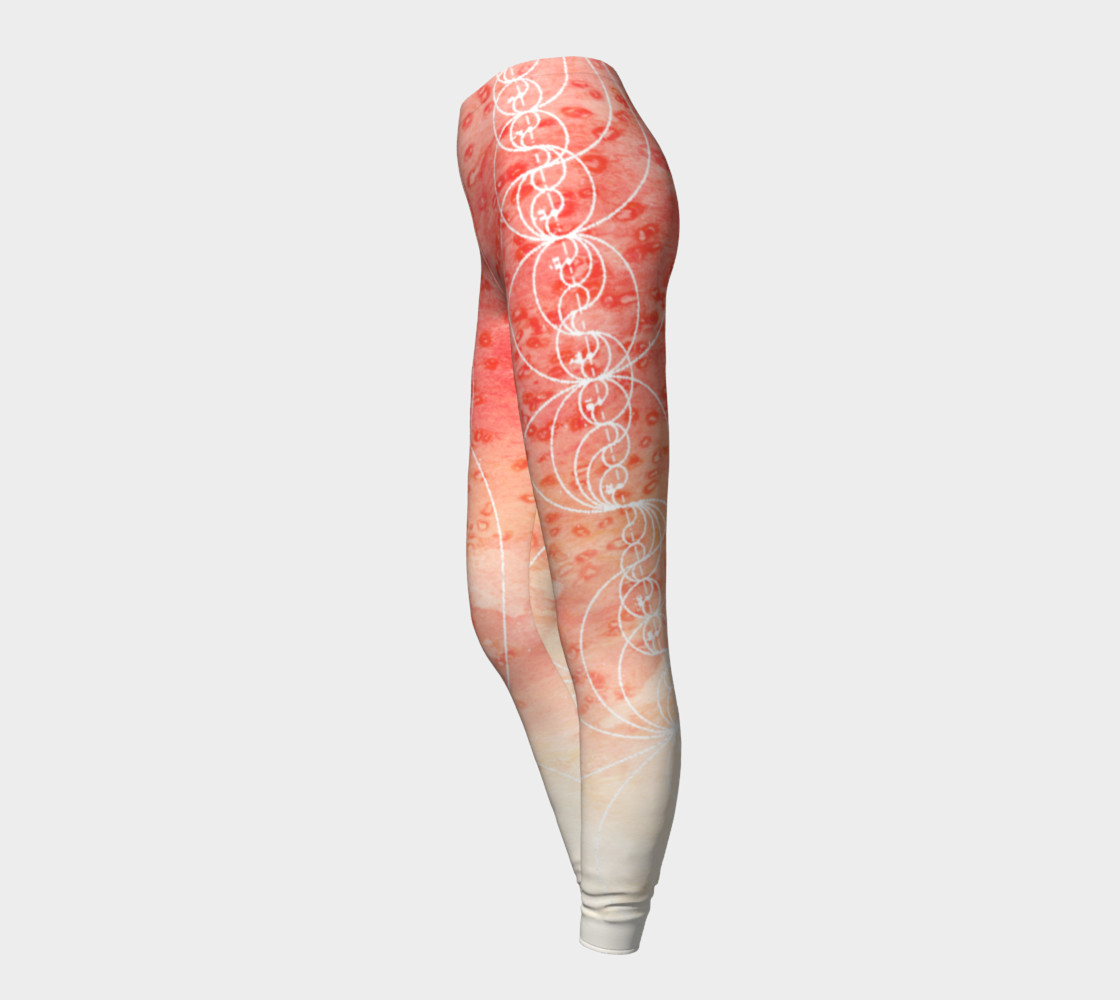 Peach Watercolor Sacred Geometry preview #3