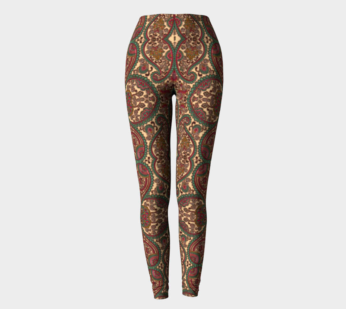 Heart Victorian Design Leggings preview #2