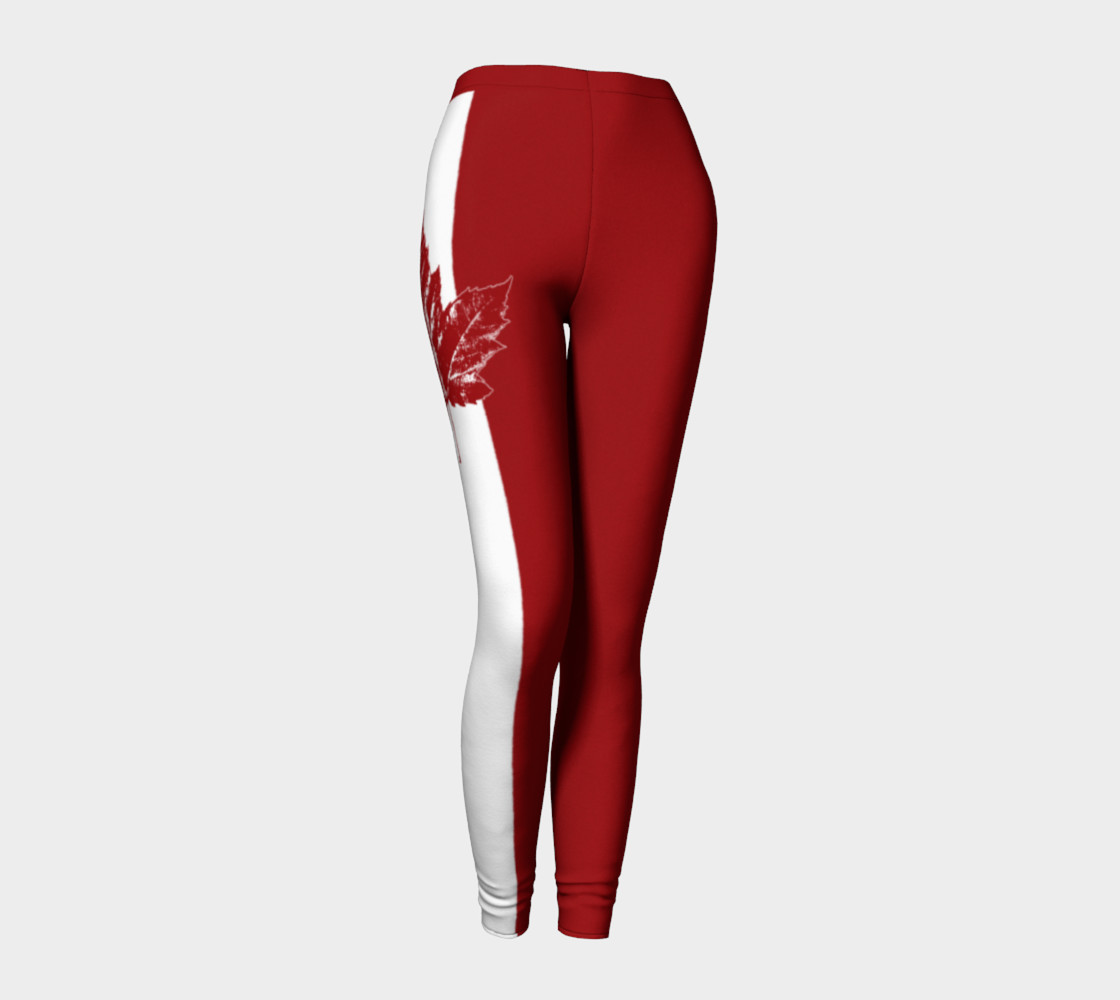 Cool Canada Leggings Canada Team Leggings preview #1