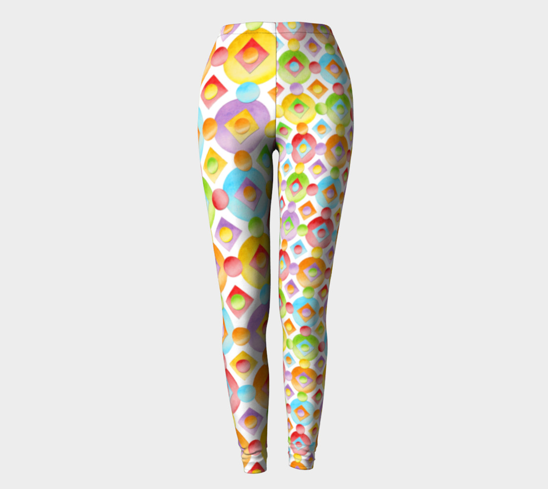 Aperçu de Happy Rainbow Dots Ankles two scales #2