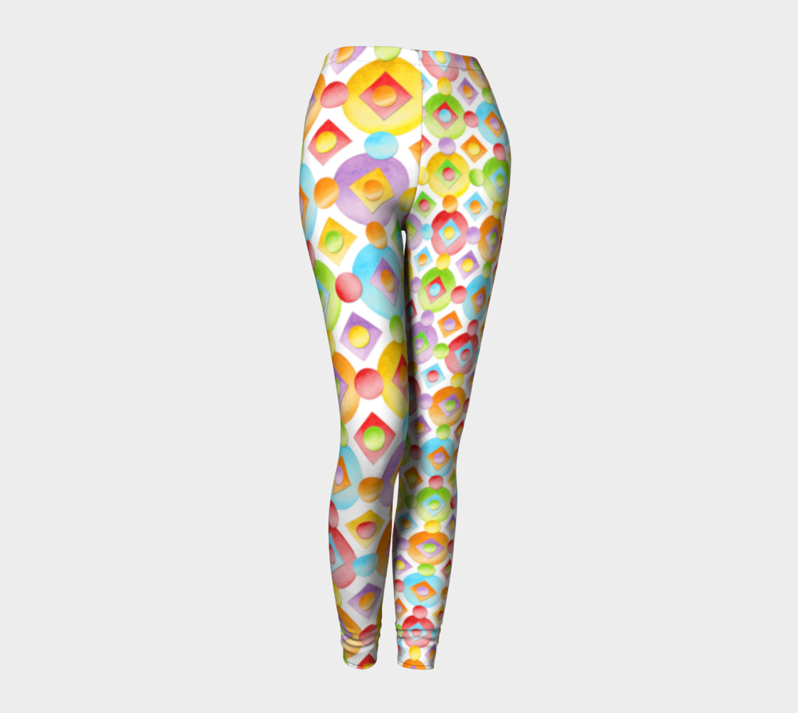 Aperçu de Happy Rainbow Dots Ankles two scales #1