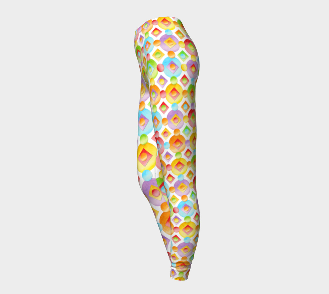 Aperçu de Happy Rainbow Dots Ankles two scales #3