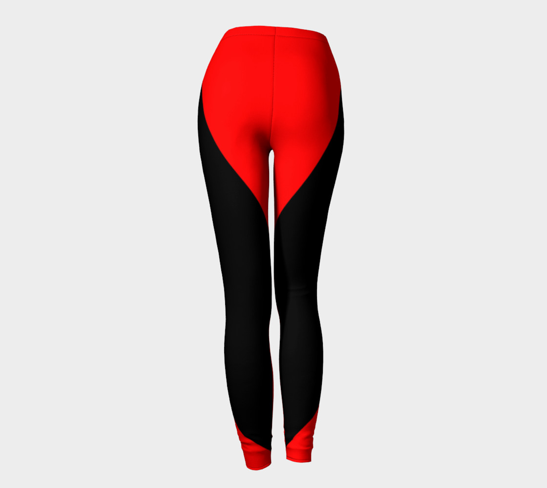 Fitness Fashion Red Blk Wht preview #4