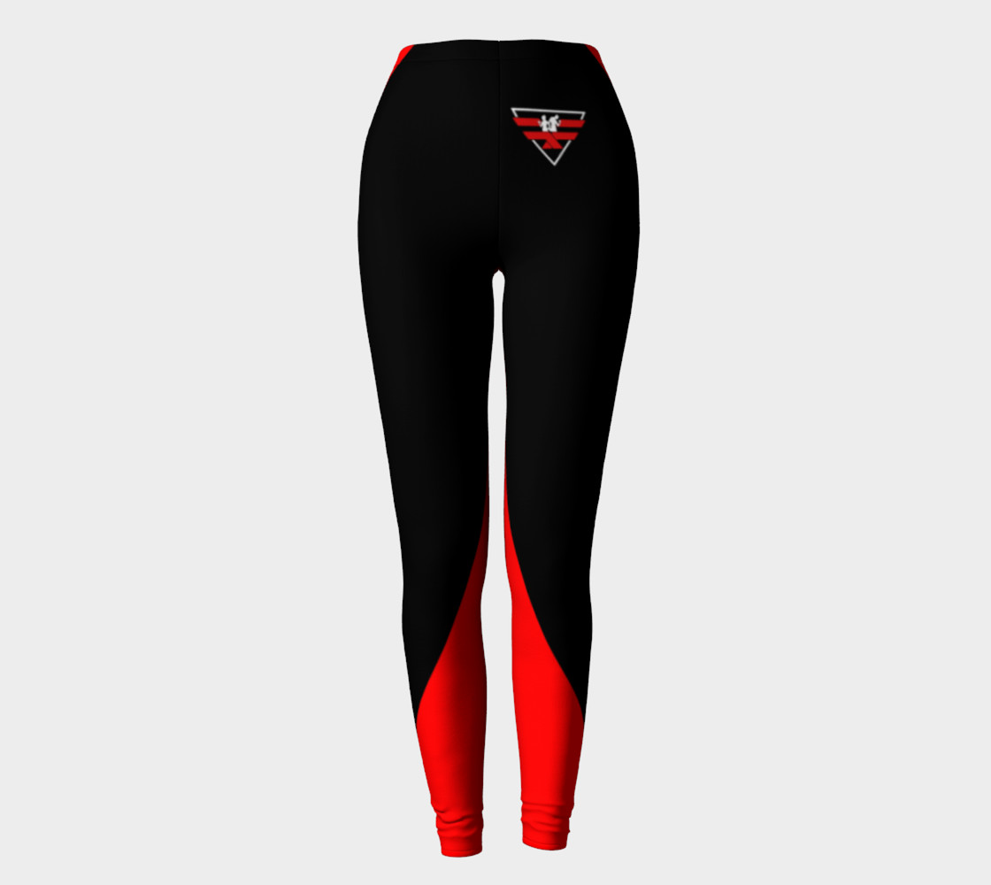 Fitness Fashion Red Blk Wht preview #2