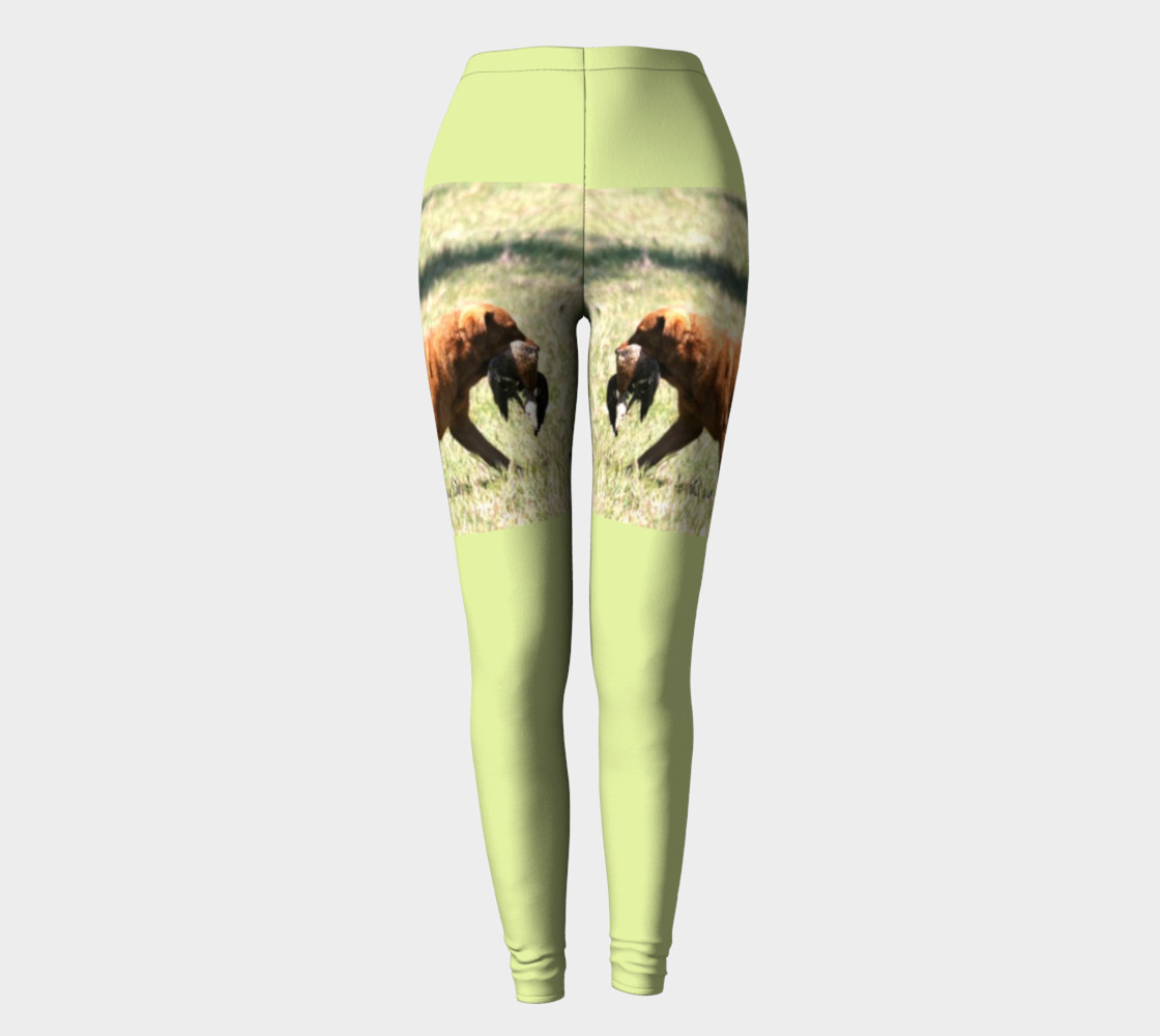 Chesapeake Bay Retriever Retrieving Leggings preview #2