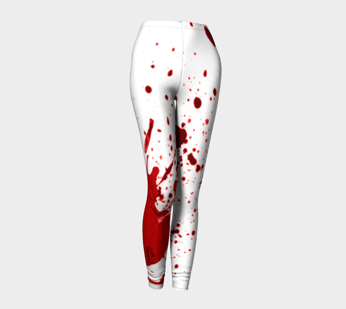 blood splatter tights