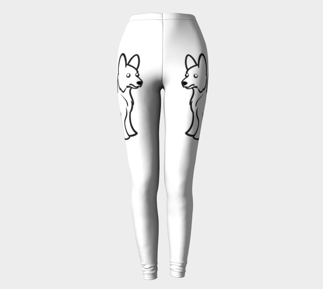 German Shepherd White Cartoon preview #2