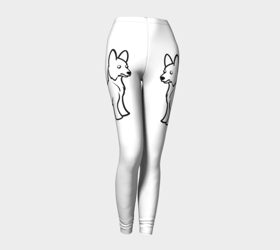 German Shepherd White Cartoon preview #1
