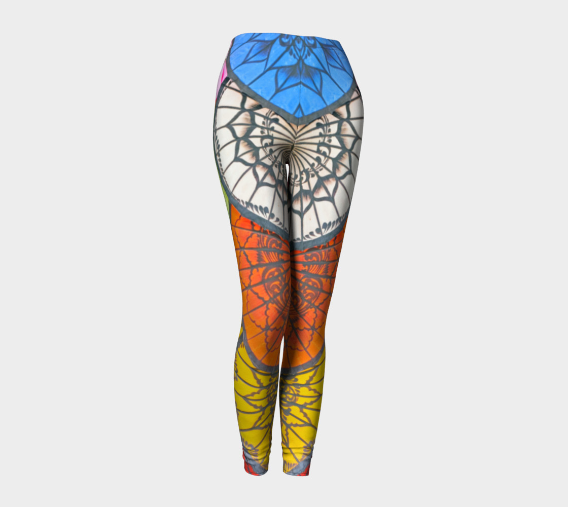 Paper umbrella legging preview #1