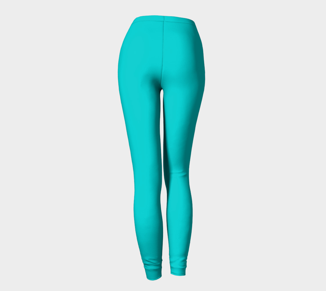 dark turquoise leggings
