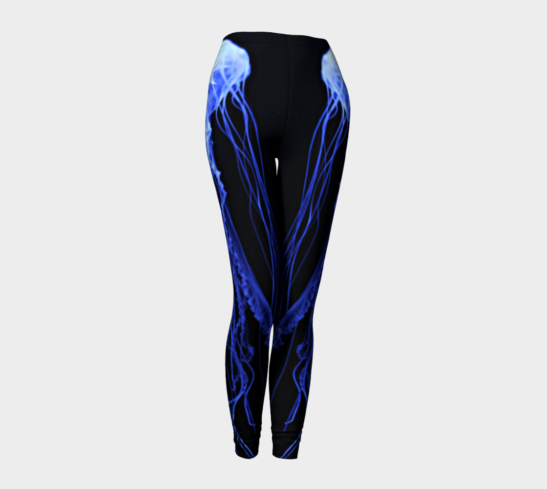 Jelly Black Light Reactive Leggings preview #1