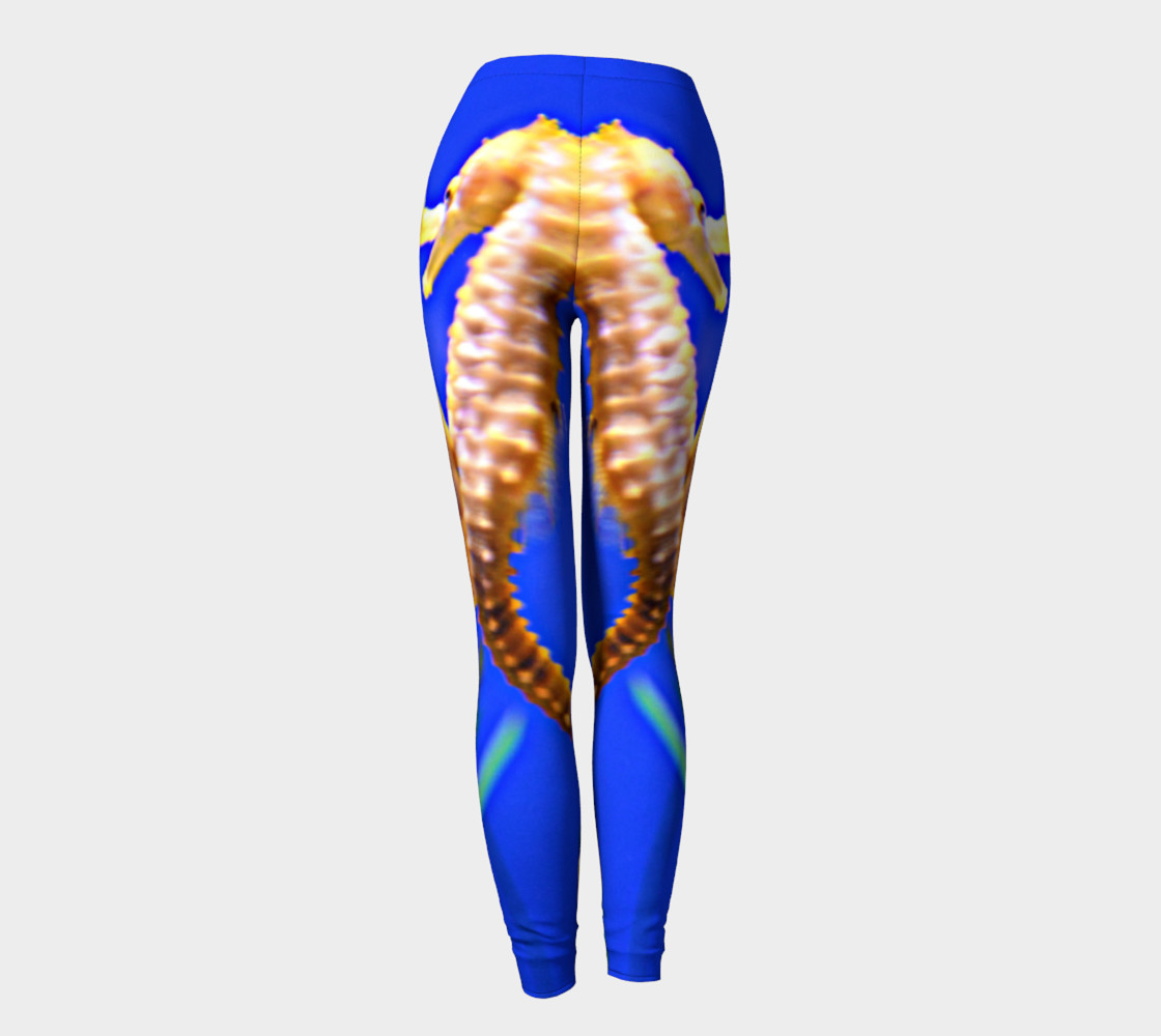Dancing Seahorses Leggings preview #4