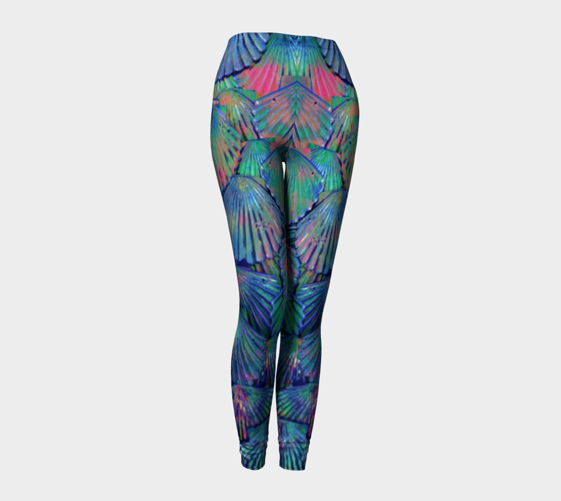 Back Facing Dragon-Eye Leggings preview #1