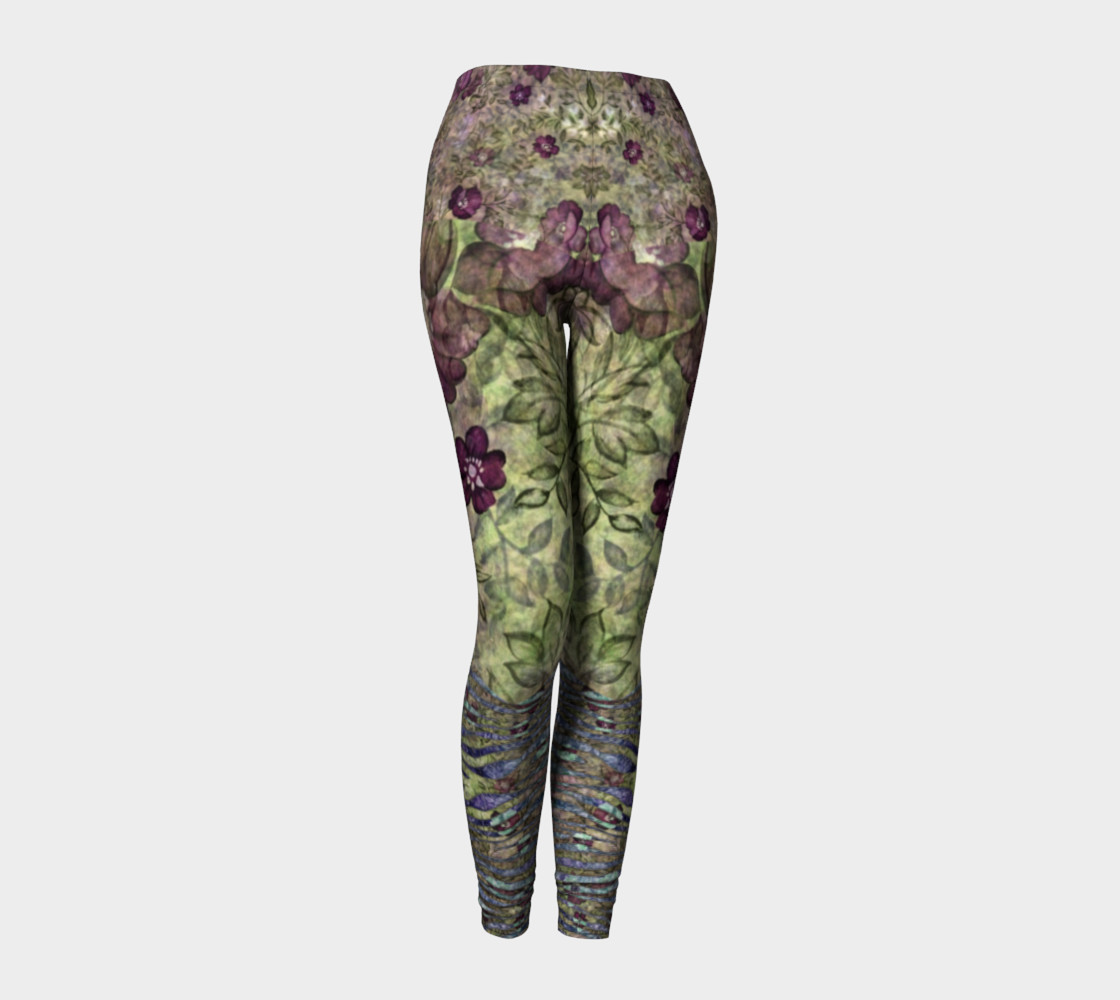 Vintage Floral Leggings preview #1