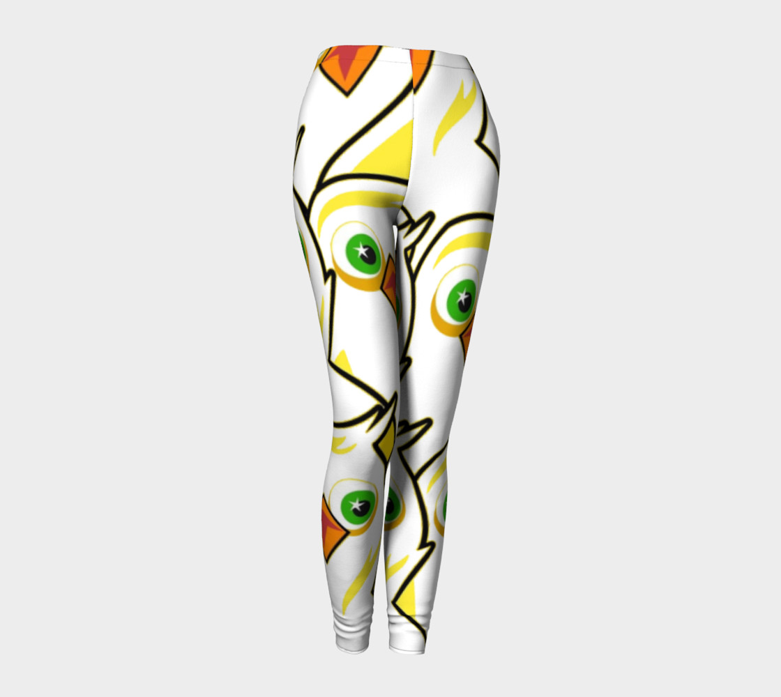 Twisted Chickens Color Me Leggings 3D preview