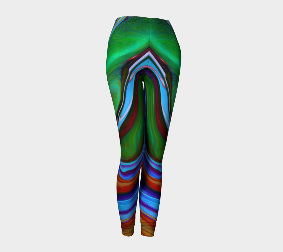"Glass 7 abstract" leggings preview #1