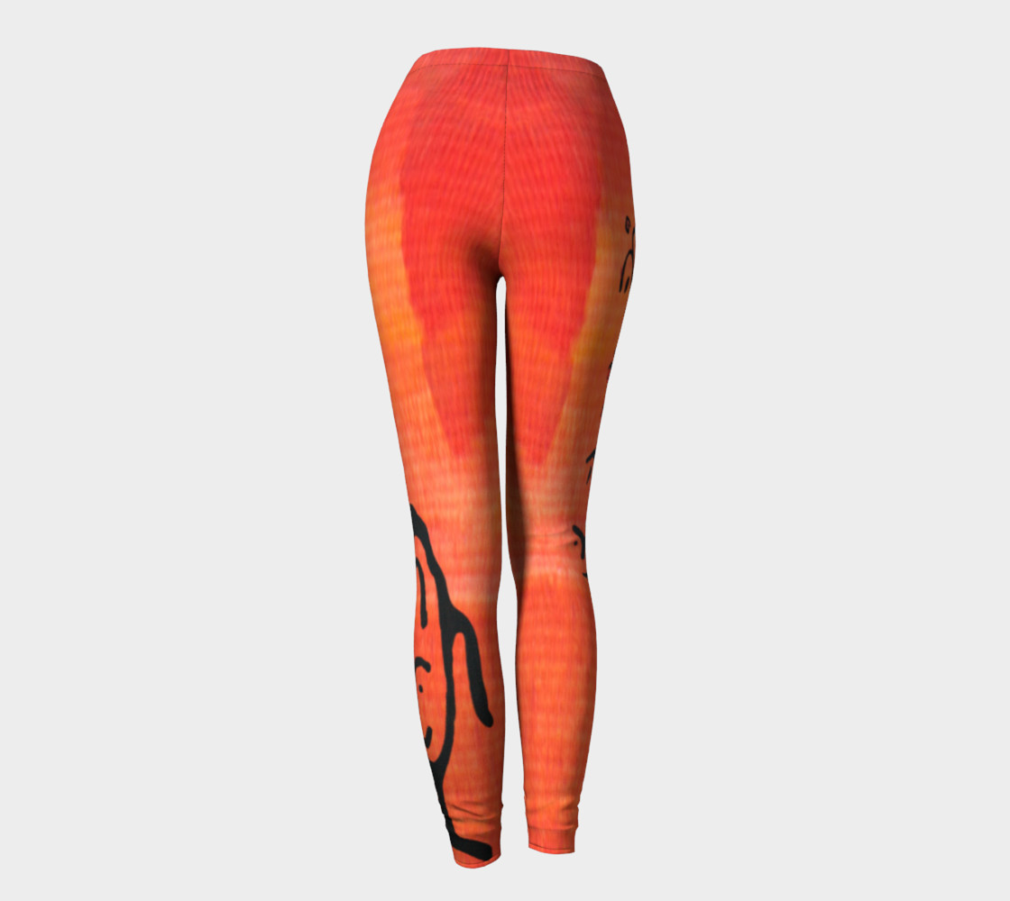 red legging whale and faces preview #4