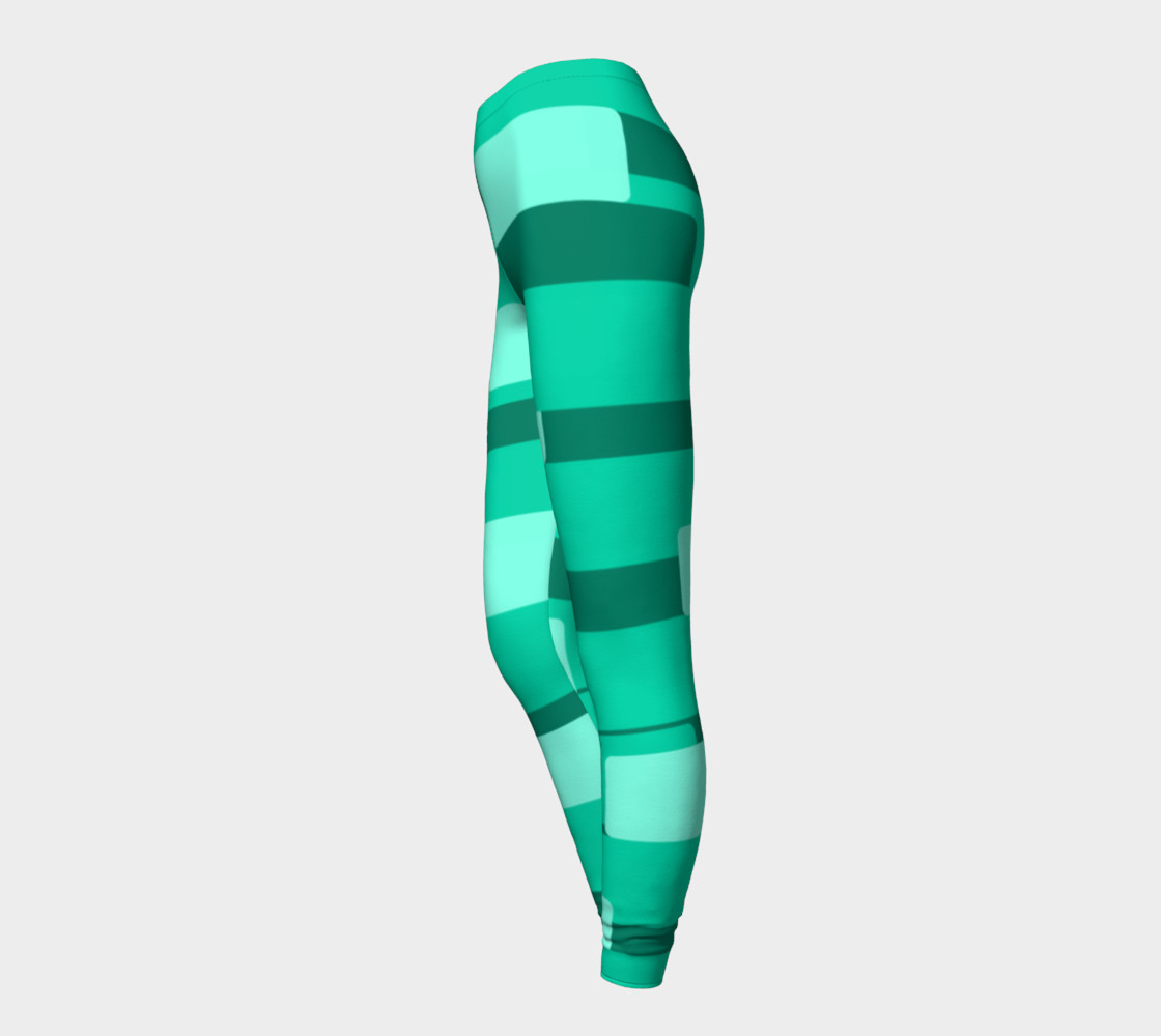 Teal Ocean Leggings preview #3